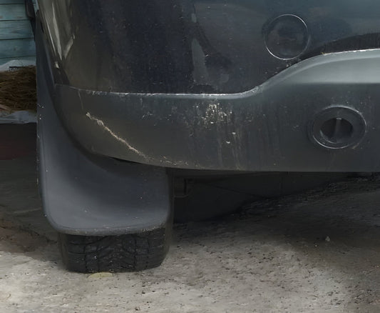 Rear Mud Flaps (2 pcs) for Mercedes E-сlass W124 1984-1997 - image 1