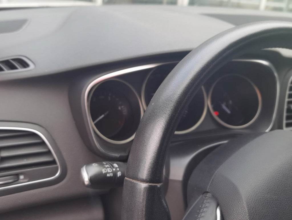 Cover on the speedometer (stainless steel) for Renault Megane IV 2016-2025 - Reelken Auto