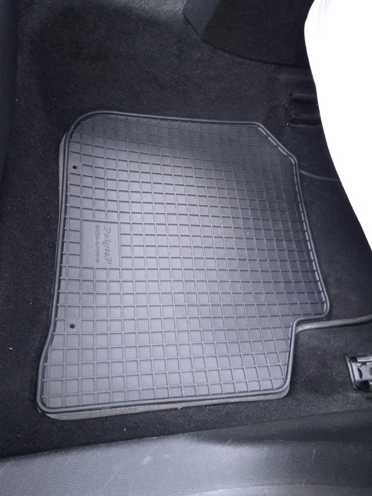 Rubber Floor Mats (4 pcs, Polytep) for Skoda Superb 2009-2015 - image 4