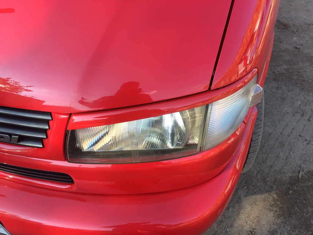Headlight Eyelids Slanted Hood (2 pcs) for Volkswagen T4 Caravelle/Multivan 1990-2003 - image 1