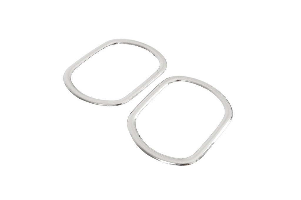 Chrome Fog Light Covers (2 pcs, Stainless Steel) for Opel Corsa F 2019- - image 4