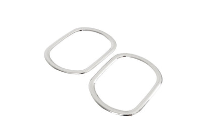 Chrome Fog Light Covers (2 pcs, Stainless Steel) for Opel Corsa F 2019- - image 4
