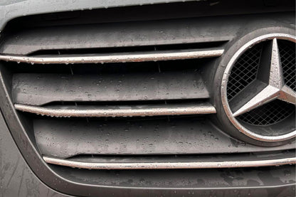 Chrome Grille Covers (5 pcs, Stainless Steel) for Mercedes Sprinter W907/W910 2018- - image 3