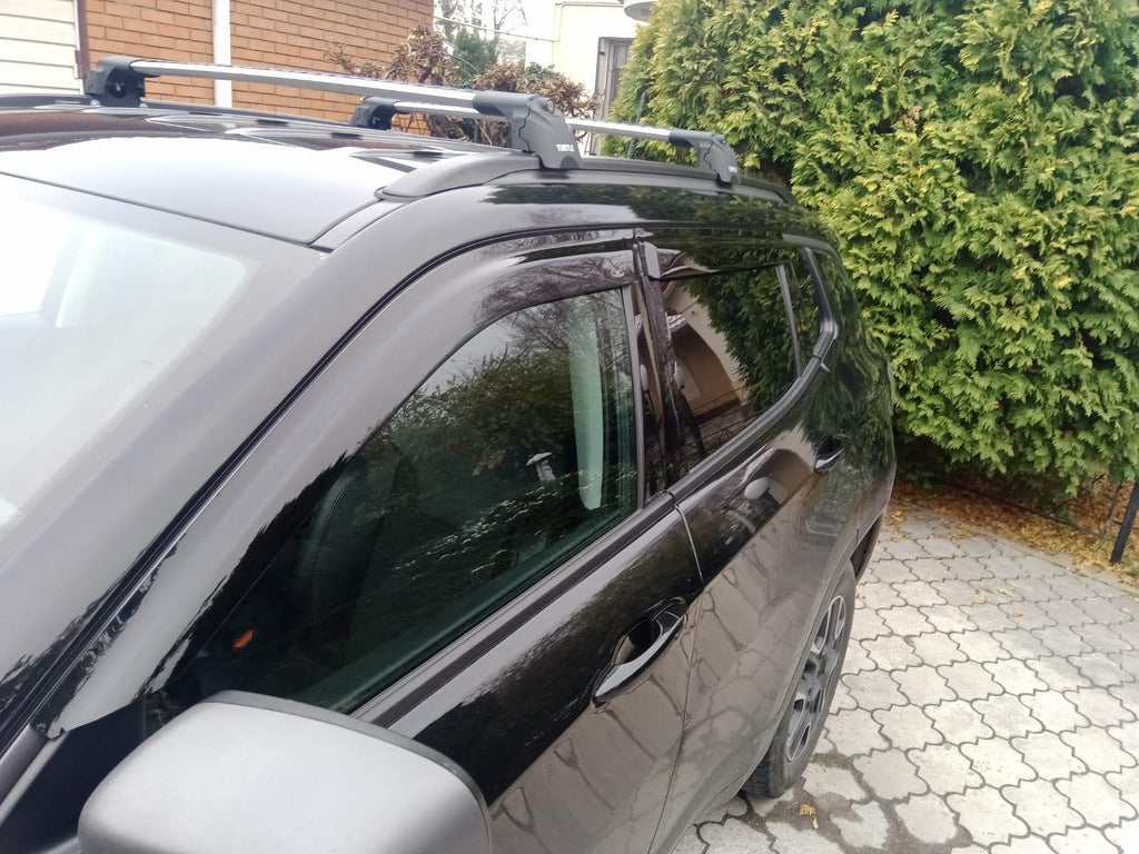 Window Deflectors (4 pcs, HIC) for Jeep Compass 2016- - image 2