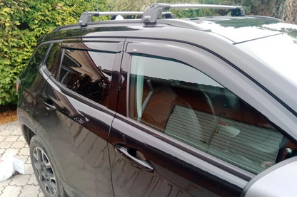 Window Deflectors (4 pcs, HIC) for Jeep Compass 2016- - image 2