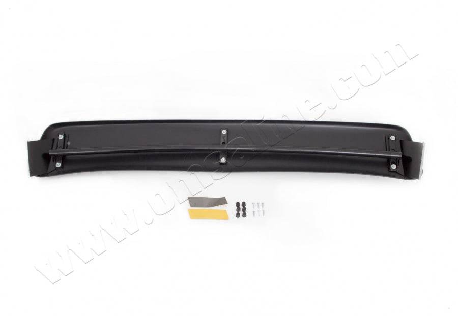 Visor on the windshield (black, on the frame) for Mitsubishi L200 2006-2015 - Reelken Auto