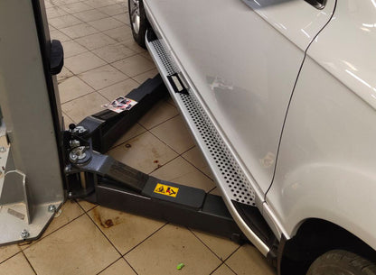 Side Steps Mevsim Grey (2 pcs, Aluminum) for Audi Q7 2005-2015 - image 1