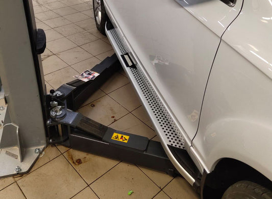 Side Steps Mevsim Grey (2 pcs, Aluminum) for Audi Q7 2005-2015 - image 1