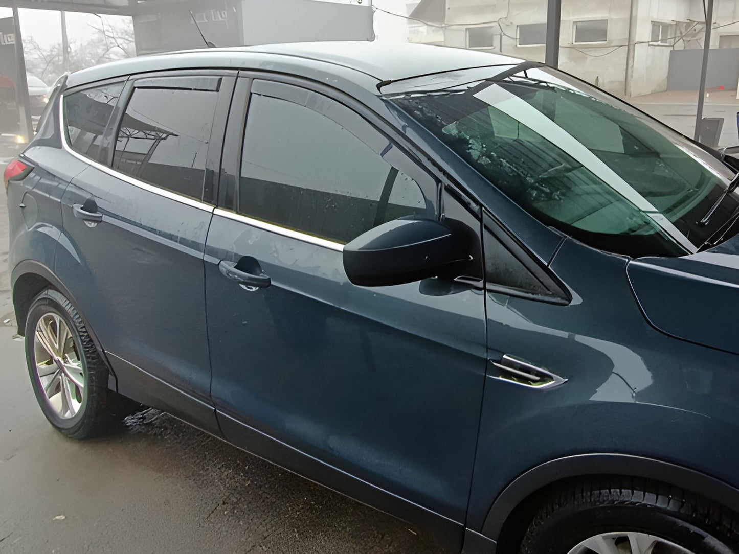 In-Channel Wind Deflectors Niken Luxury (4 pcs) for Ford Kuga/Escape 2013-2019 - image 4