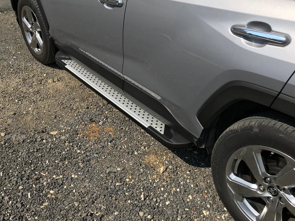 Side Steps Allmond Grey (2 pcs, Aluminum) for Toyota Rav 4 2019- - image 2