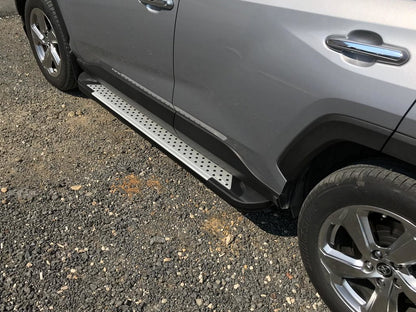 Side Steps Allmond Grey (2 pcs, Aluminum) for Toyota Rav 4 2019- - image 2