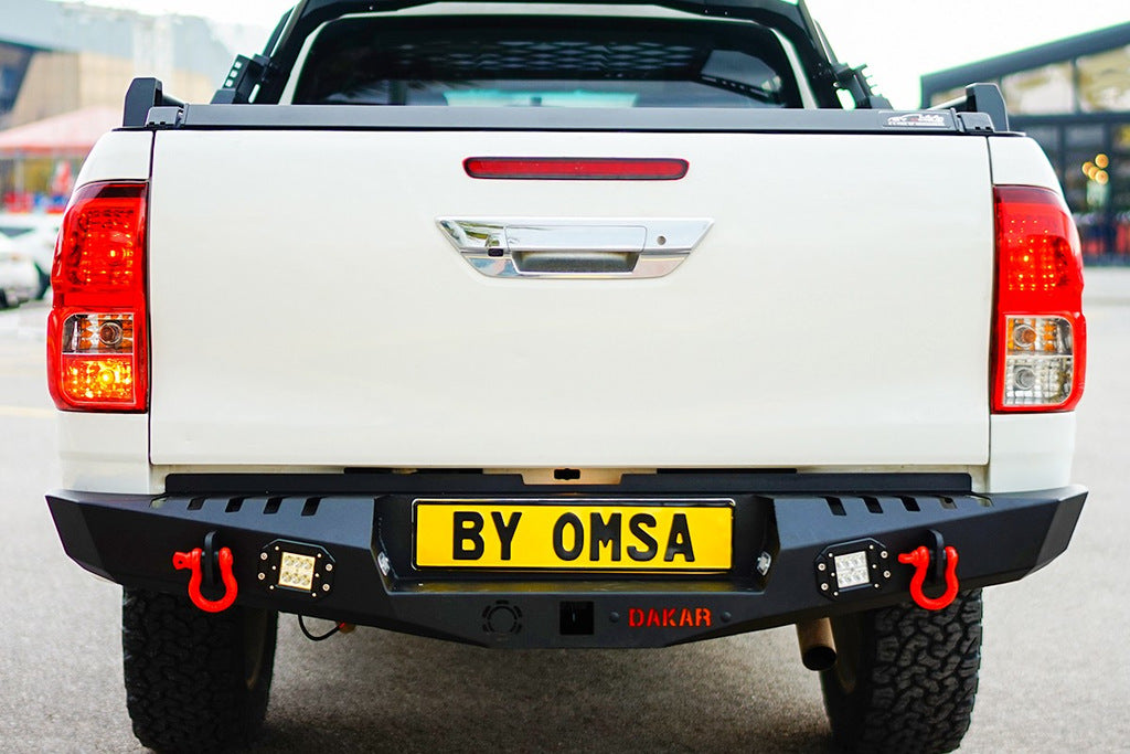 Reinforced Rear Bumper Dakar V1 (2010-2015) for Mitsubishi L200 2006-2015 - image 6