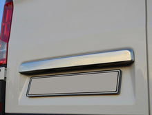 Trim above license plate (without camera, stainless steel) for Volkswagen Crafter 2016- - image 1