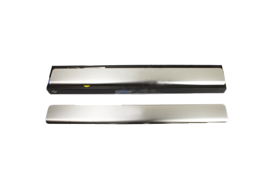 Door Sill Covers OmsaLine (2 pcs, Stainless Steel) for Opel Corsa E 2015-2019 - image 1