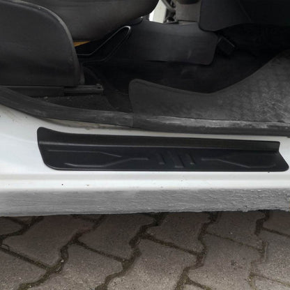 Door sills EuroCap (4 pcs, ABS) for Dacia Lodgy 2012-2022 - Reelken Auto