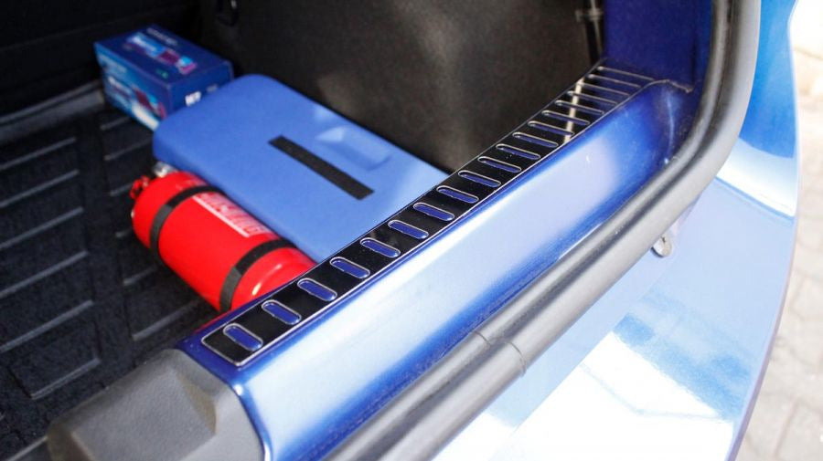 Rear bumper sill protector (2 pcs) for Dacia Sandero 2021- - image 2