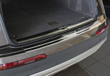 Rear bumper protector OmsaLine (stainless steel) for Audi Q7 2015- - image 2