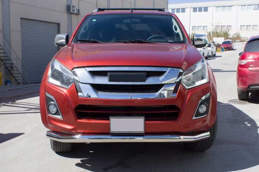 Front Bar Texas (76mm, Stainless Steel) for Isuzu D-Max 2011-2019 - image 1