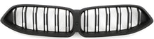 Kidney Grilles M-Look (2018-2022, Matte Black) for BMW 8 Series G14/G15/G16 2018- - image 2