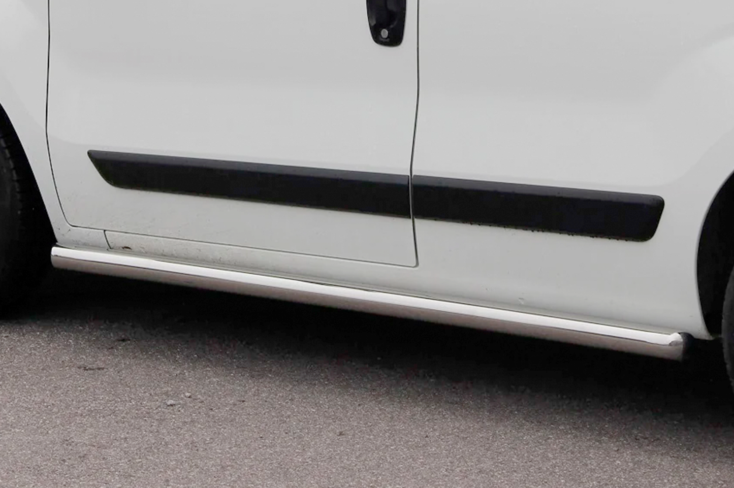 Side Bars Ø60 (2 pcs, Stainless Steel) for Peugeot Bipper 2008-2017 - image 3