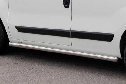 Side Bars Ø60 (2 pcs, Stainless Steel) for Peugeot Bipper 2008-2017 - image 3