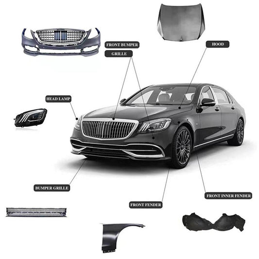 X222 Maybach S600 restyling kit for Mercedes S-class W221 - Reelken Auto