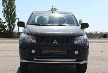 Front Bull Bar ST014 (Stainless Steel) for Mitsubishi L200 2015-2024 - image 1