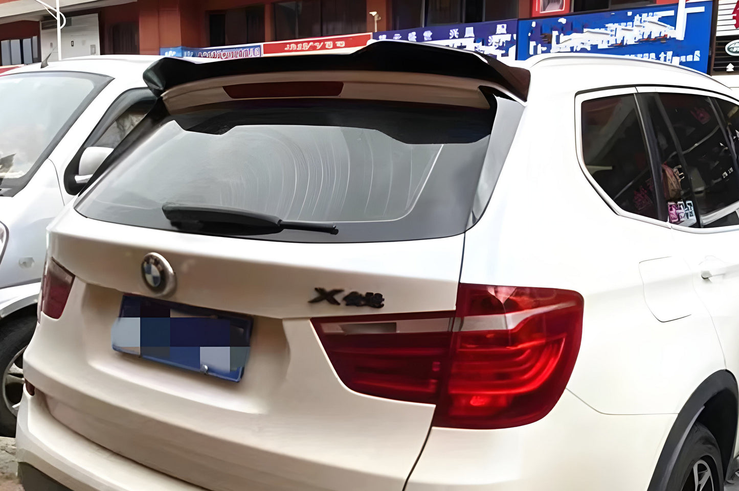 Spoiler (Gloss Black) for BMW X3 F25 2011-2018 - image 1