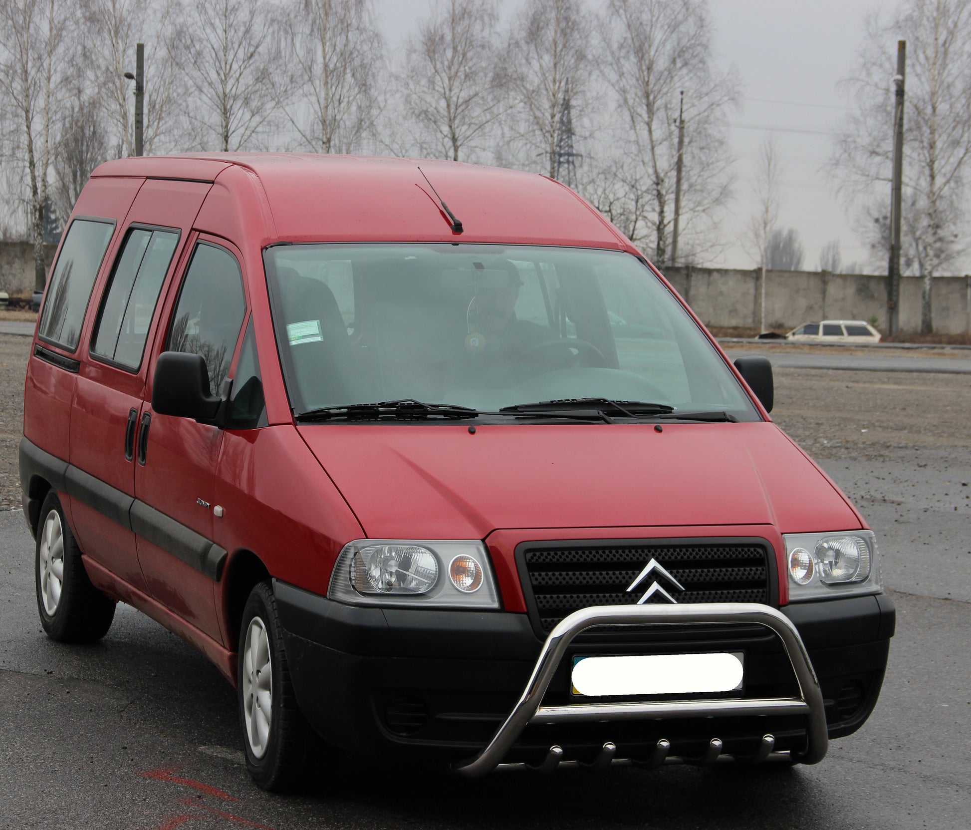Bull Bar WT003 (Stainless Steel) for Citroen Jumpy 1996-2007 - image 2