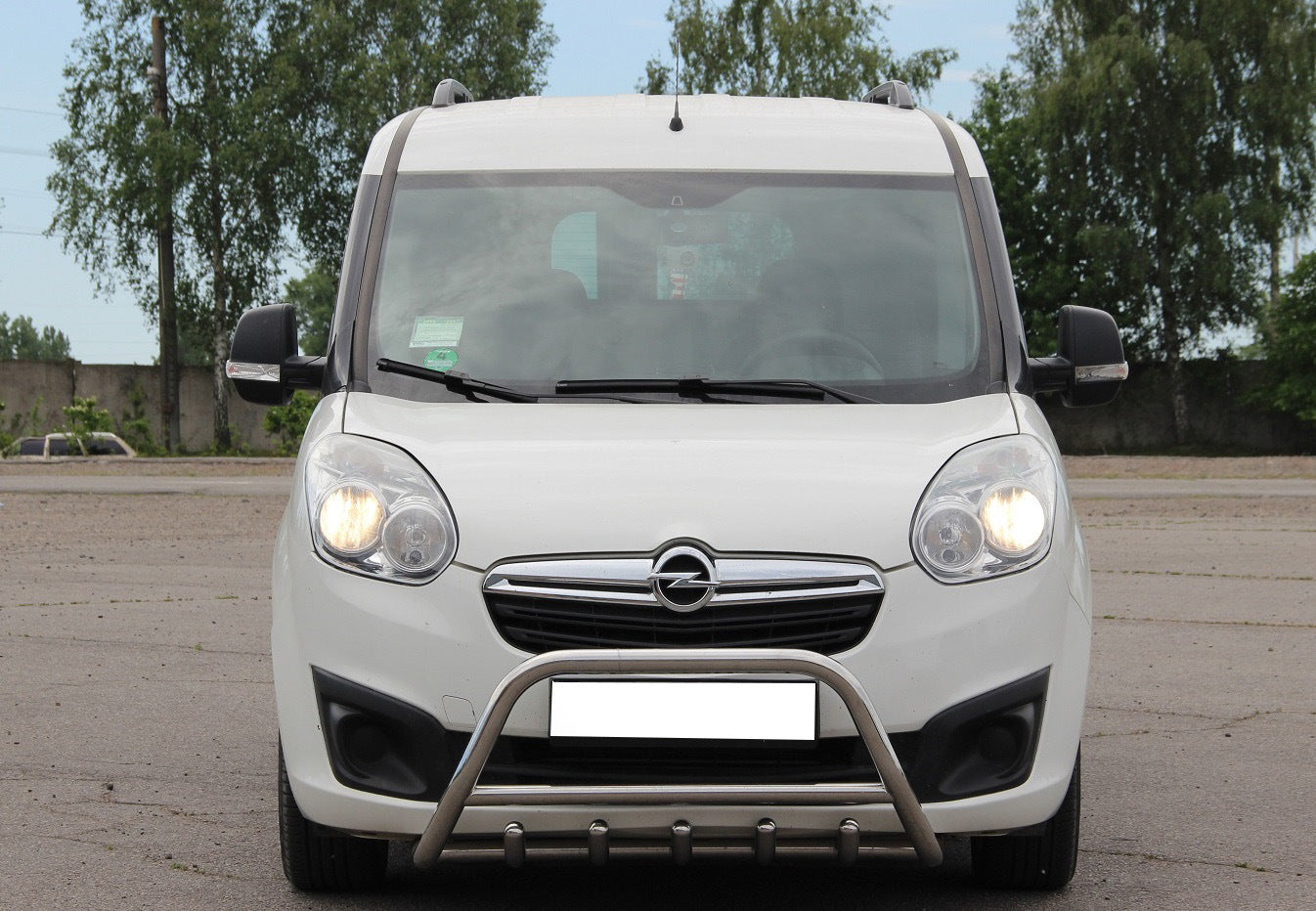 Bull Bar (Stainless Steel) for Opel Combo 2012-2018 - image 1