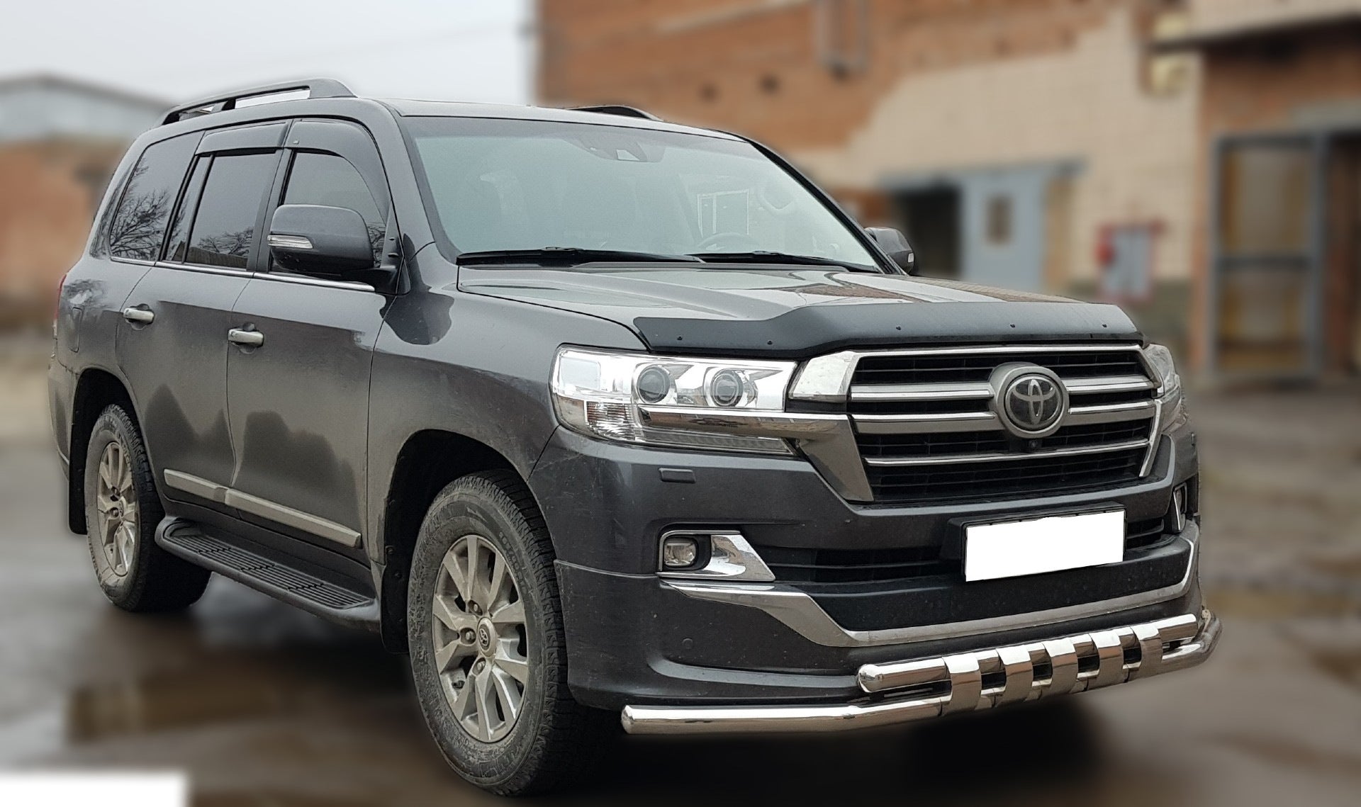 Front bar ST015 (2015+, stainless steel) for Toyota Land Cruiser 200 2007-2021 - image 2