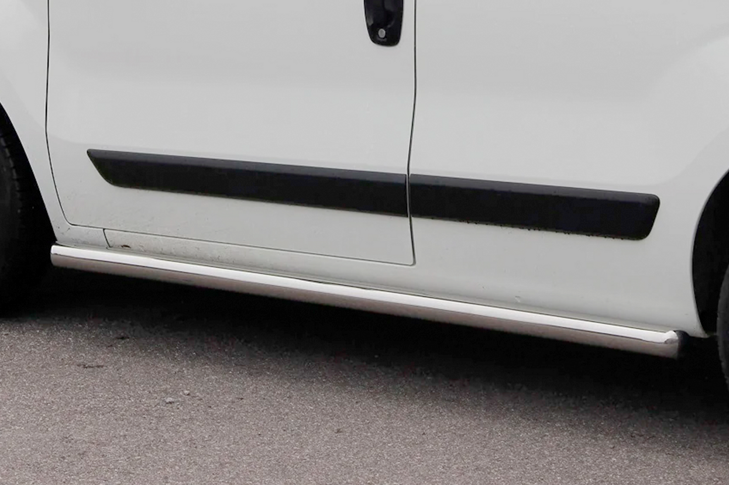 Side Bars Ø60 (2 pcs, Stainless Steel) for Fiat Fiorino/Qubo 2008-2024 - image 3