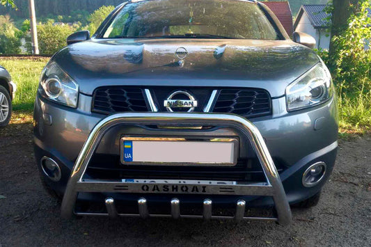 Bull Bar WT004 Stainless Steel for Nissan Qashqai 2007-2010 - image 1