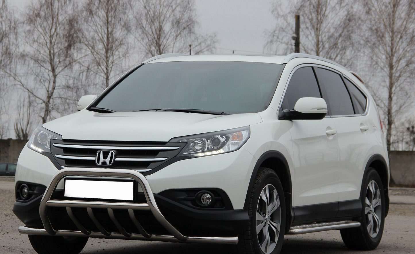 Front Guard WT003-ST-V1 (Stainless Steel) for Honda CRV 2012-2016 - image 3