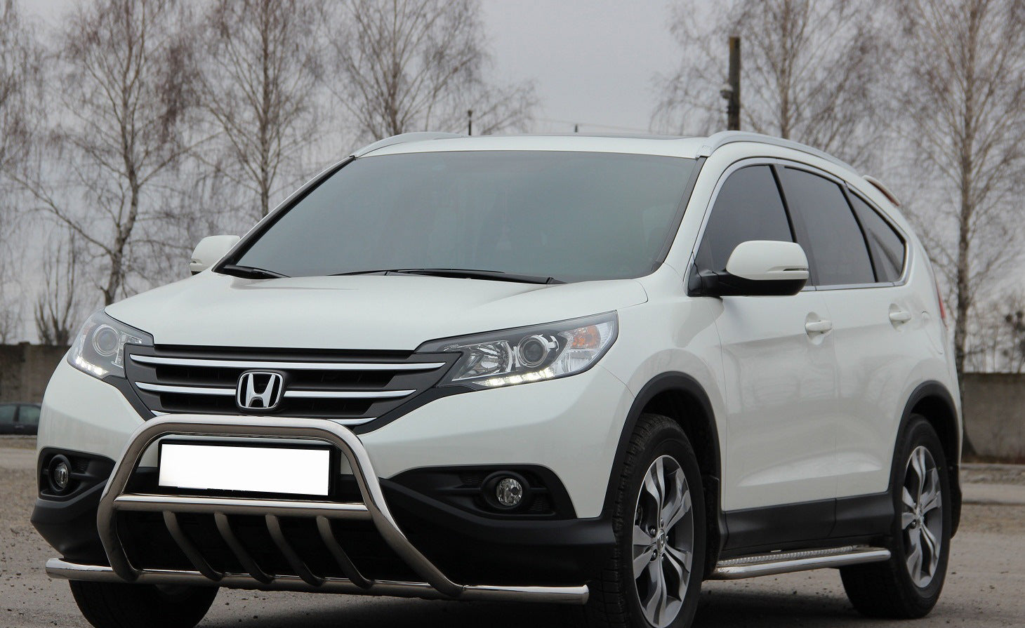 Front Guard WT003-ST-V1 (Stainless Steel) for Honda CRV 2012-2016 - image 3