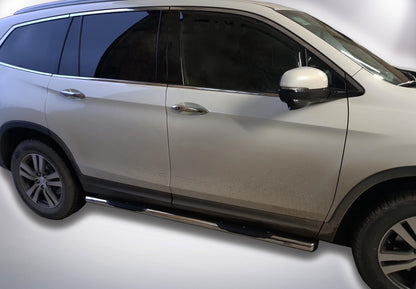 Side Bars (2 pcs, Stainless Steel) for Honda Pilot 2015-2022 - image 4