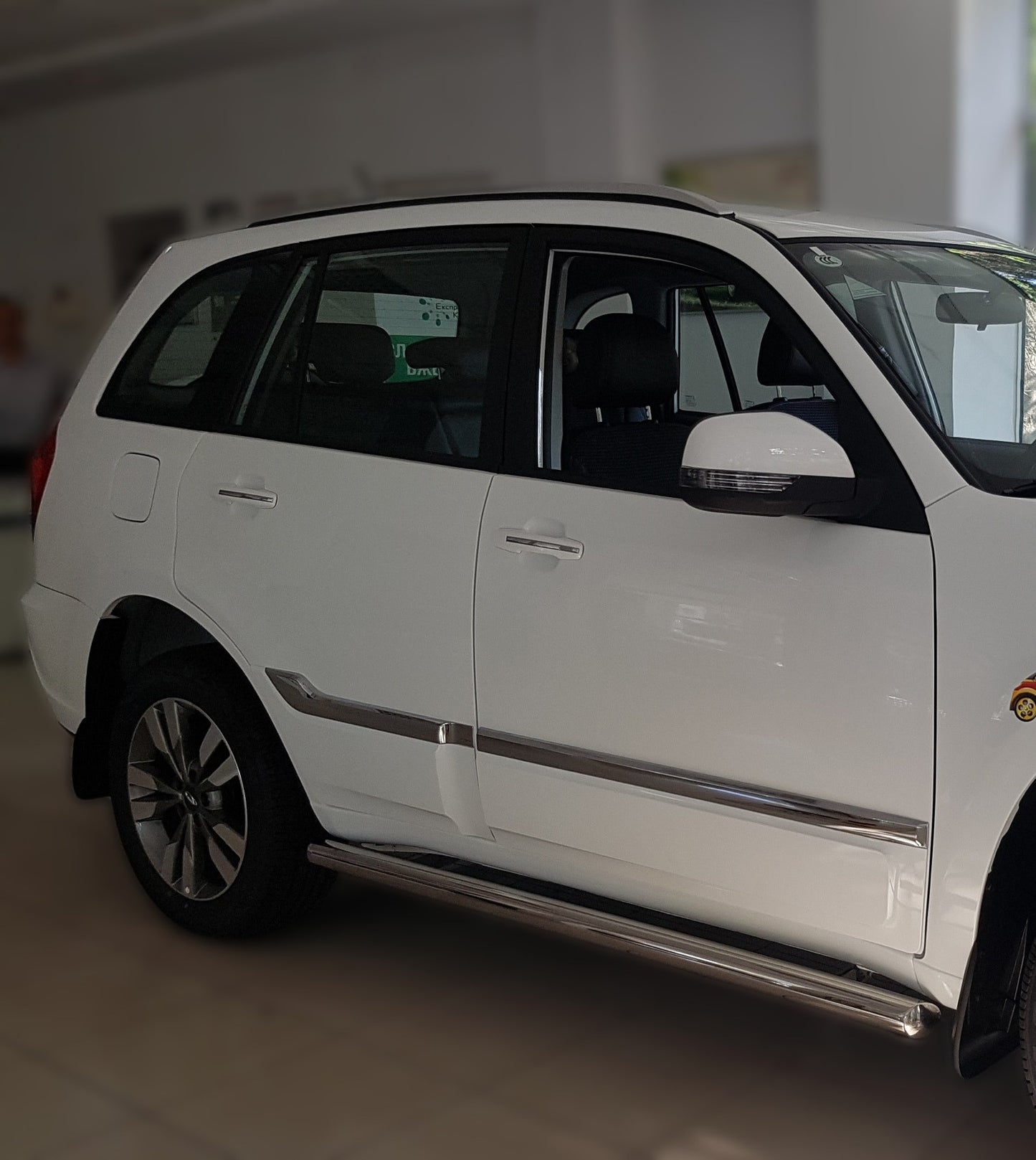 Side Bars (2 pcs, Stainless Steel) for Chery Tiggo 3 2005- - image 2