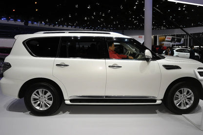 Door Moldings (4 pcs, Chrome) for Nissan Armada 2016-2024 - image 4