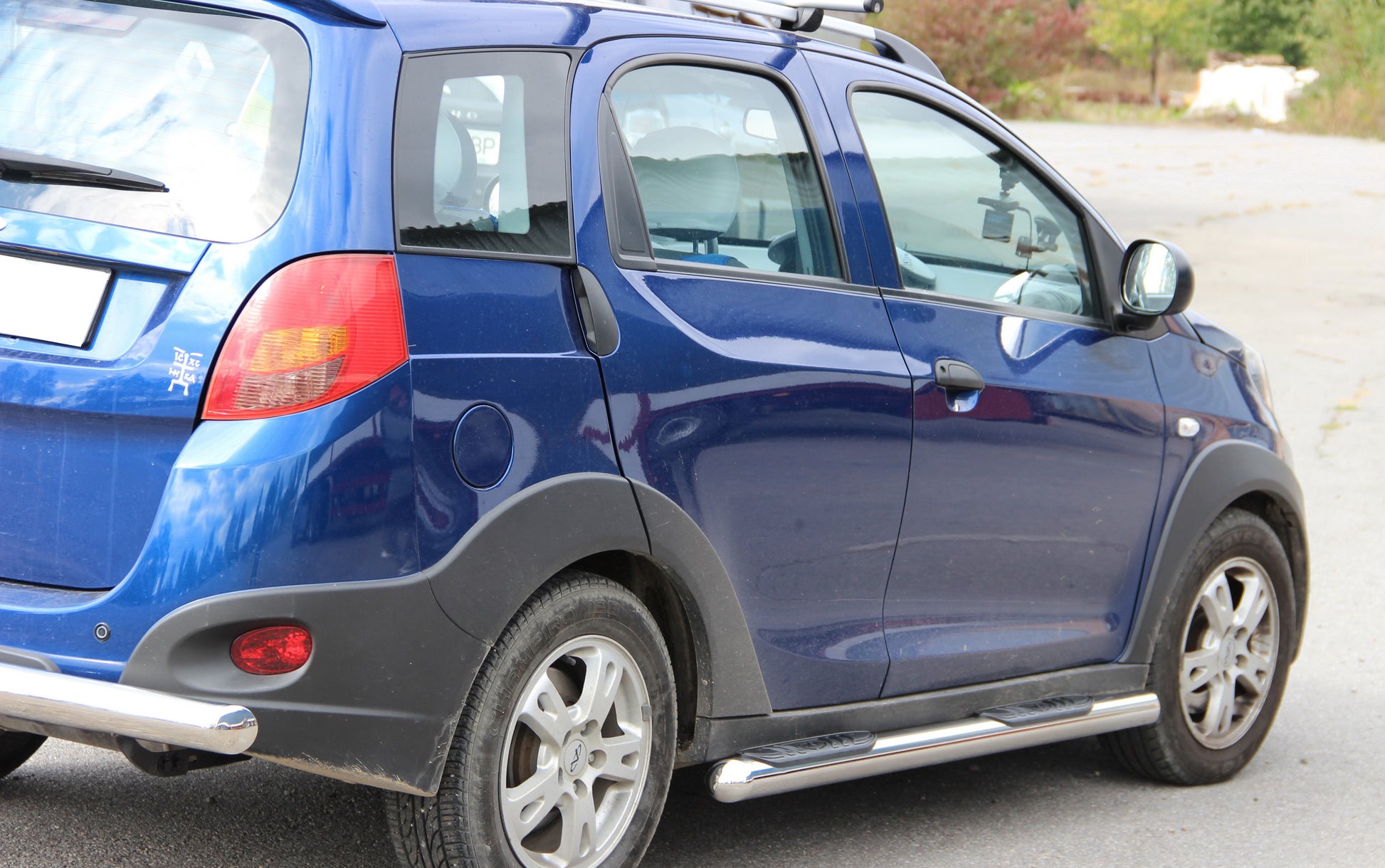 Side Pipes (2 pcs, Stainless Steel) for Chery Beat 2009-2015 - image 2