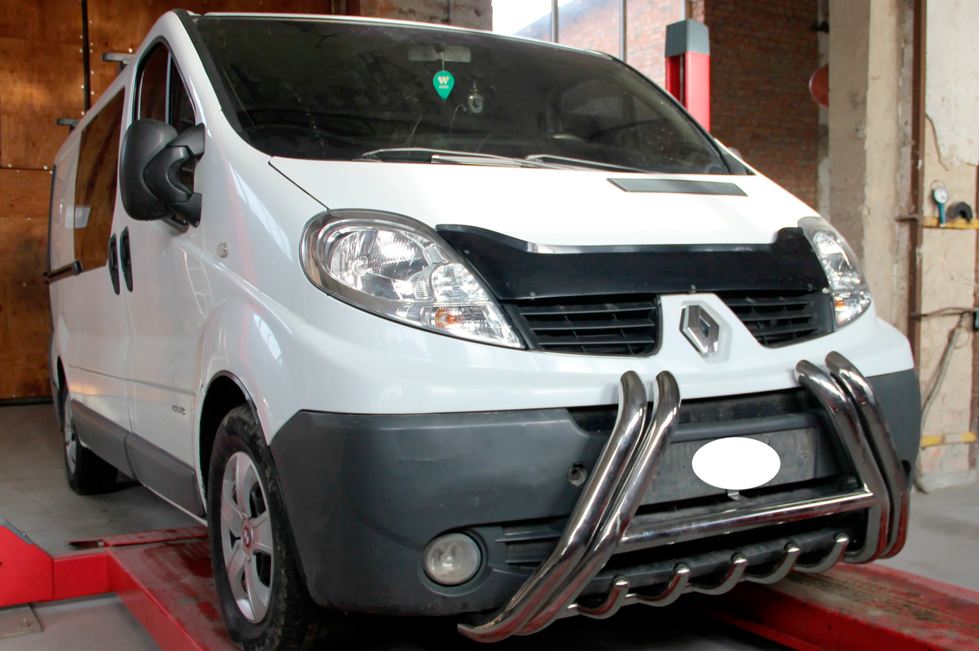 Bull Bar F1-01 (Stainless Steel) for Opel Vivaro 2001-2015 - image 3