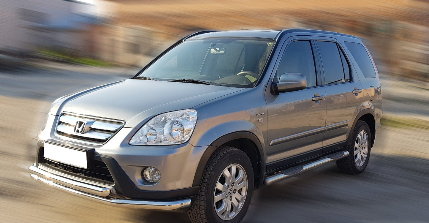 Front Bull Bar ST014 (Stainless Steel) for Honda CRV 2001-2006 - image 3
