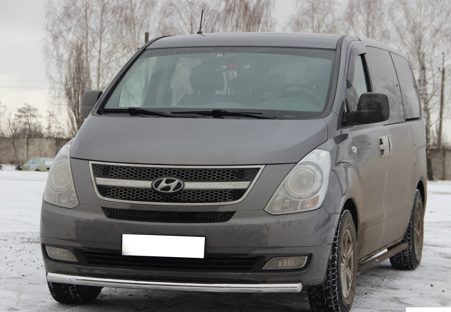 Front Bar ST008 (Stainless Steel) for Hyundai H300, H1, Starex 2008-2020 - image 3