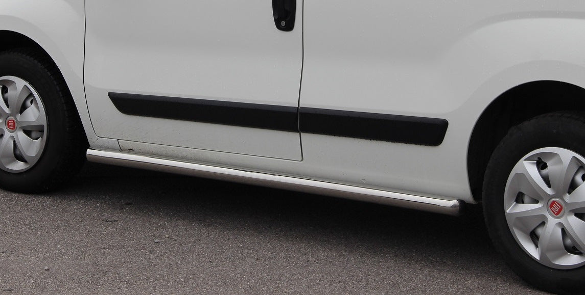 Side Bars Ø60 (2 pcs, Stainless Steel) for Fiat Fiorino/Qubo 2008-2024 - image 2