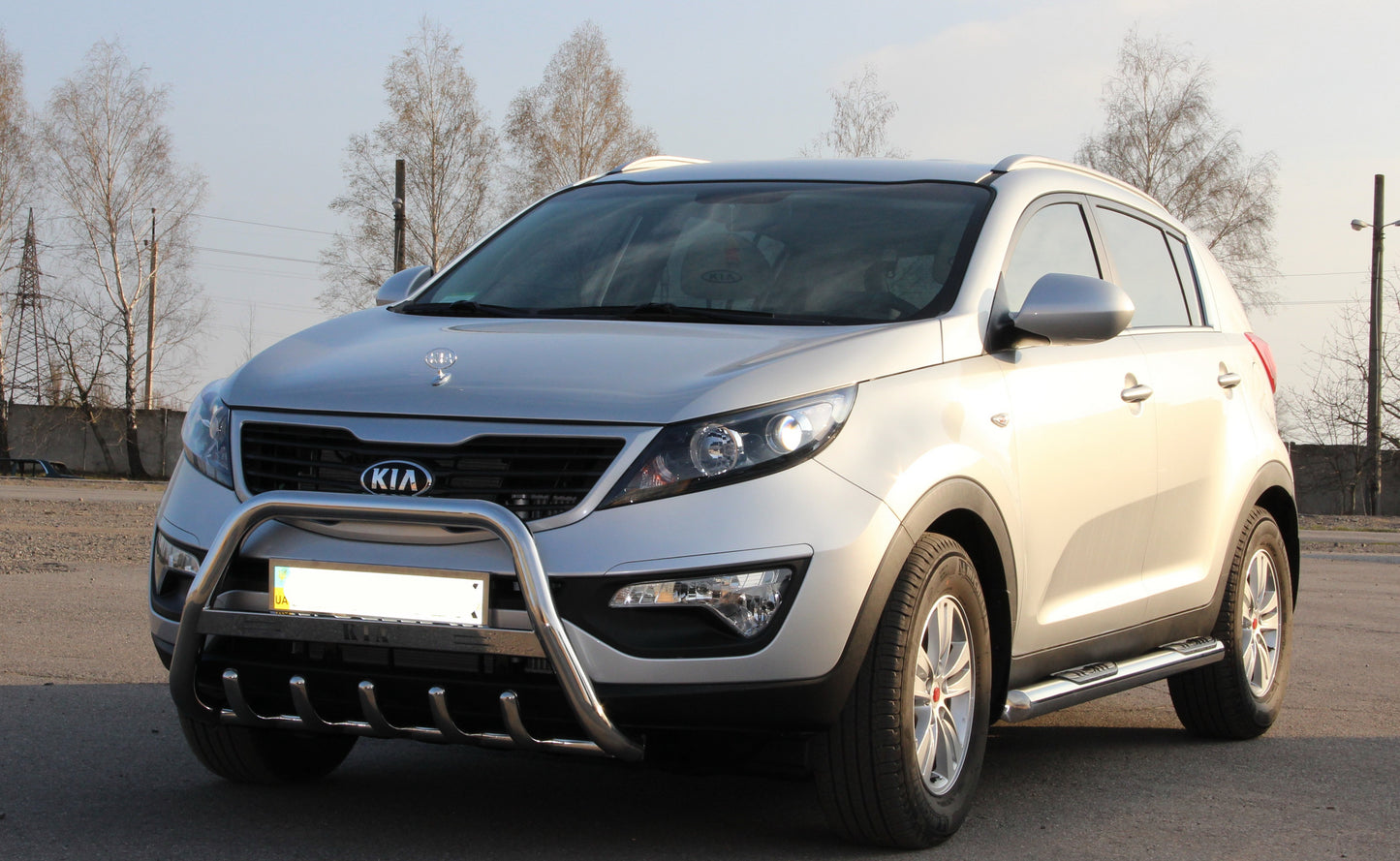 Bull Bar WT004 Stainless Steel for Kia Sportage 2010-2015 - image 3