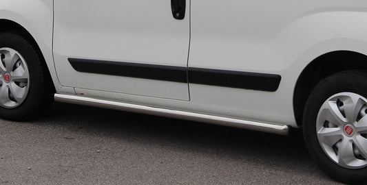 Side Bars Ø60 (2 pcs, Stainless Steel) for Fiat Fiorino/Qubo 2008-2024 - image 2