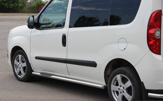 Side Bars (2 pcs, Stainless Steel) for Opel Combo 2012-2018 - image 2