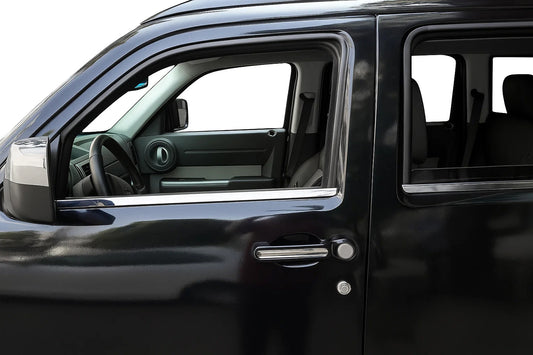 Stainless Steel Door Handle Covers for Jeep Wrangler 2007-2017 - image 1