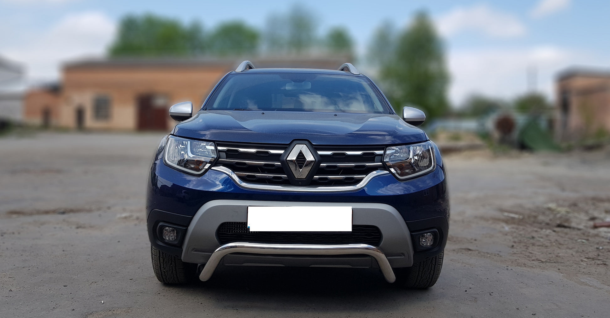 Bull Bar ST011 (Stainless Steel) for Renault Duster 2008-2017 - image 1