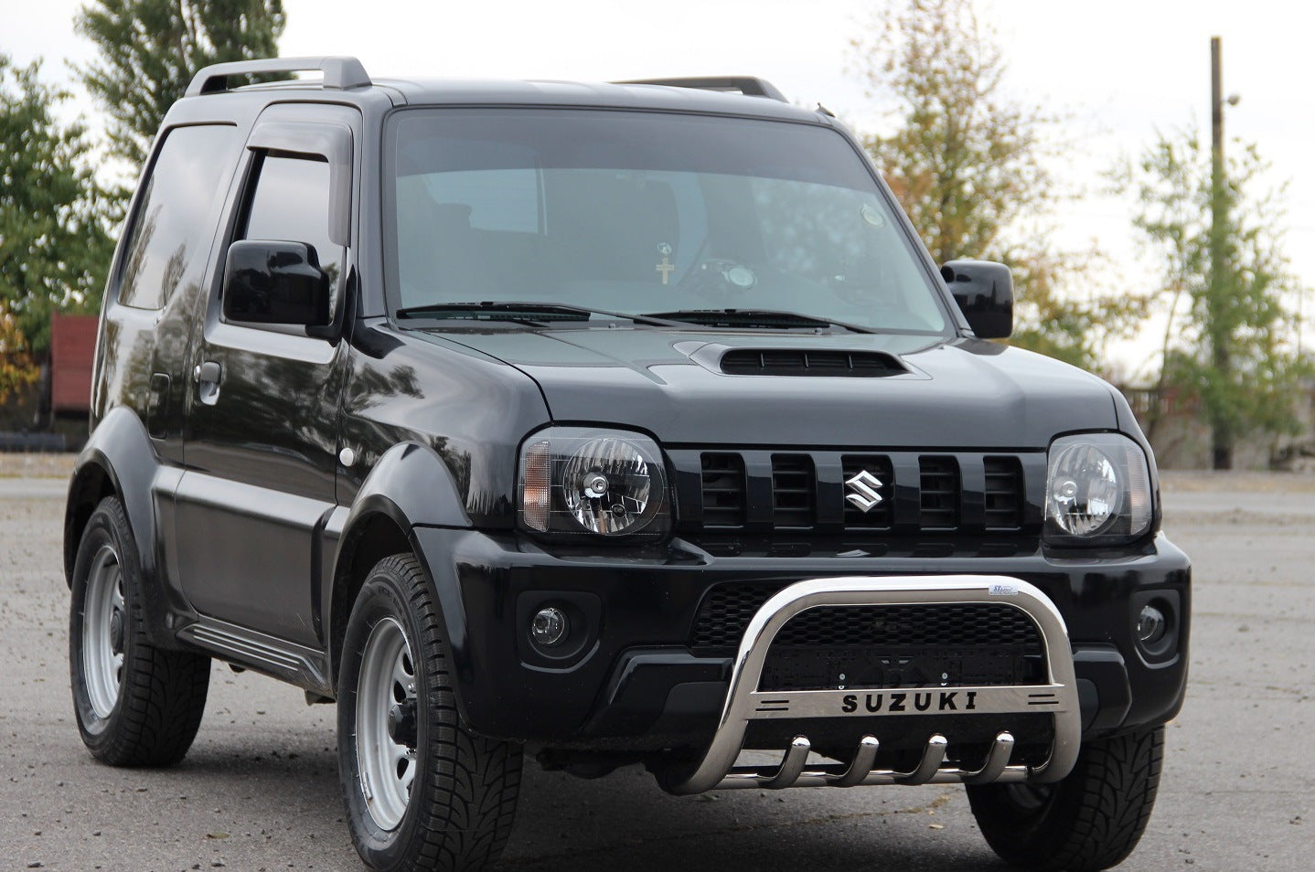 Bull Bar QT006 (Stainless Steel) for Suzuki Jimny 1998-2018 - image 3