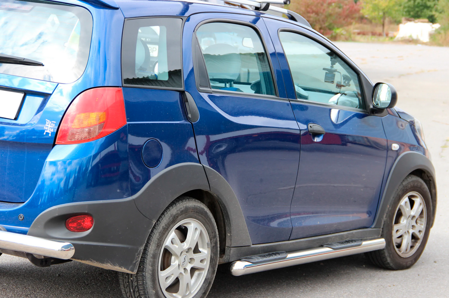 Side Pipes (2 pcs, Stainless Steel) for Chery Beat 2009-2015 - image 2